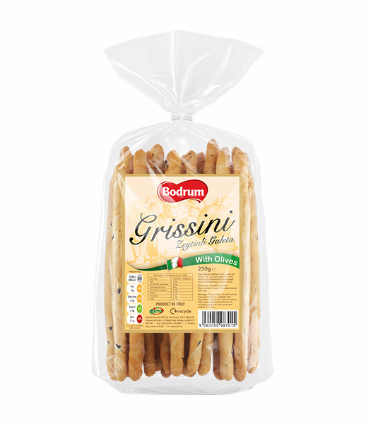 Bodrum Grissini - Olives 12x250g