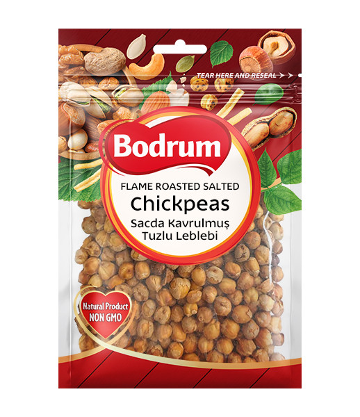 Bodrum Chickpeas Flame Roasted (Sac Leblebi) 6x150g