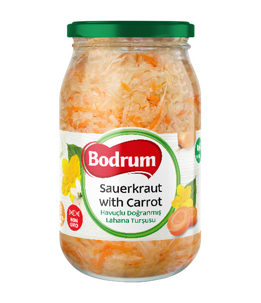 5Bodrum Sauerkraut with Carrot 6x900ml