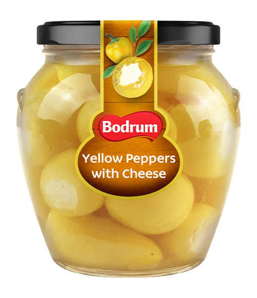 5Bodrum Amf Yellow Peppers with Cheese 6x530g