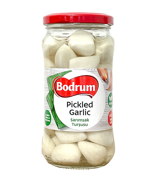 5Bodrum 370cc Pickled Garlic with Vinegar 6x340g