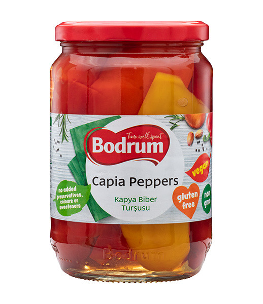 5Bodrum 720cc Kapia Pepper Pickled 6x650g