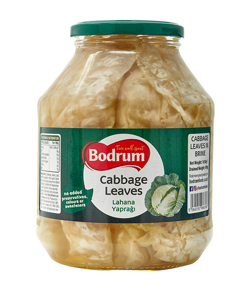 5Bodrum 1700cc Cabbage Leaves 6x1650g