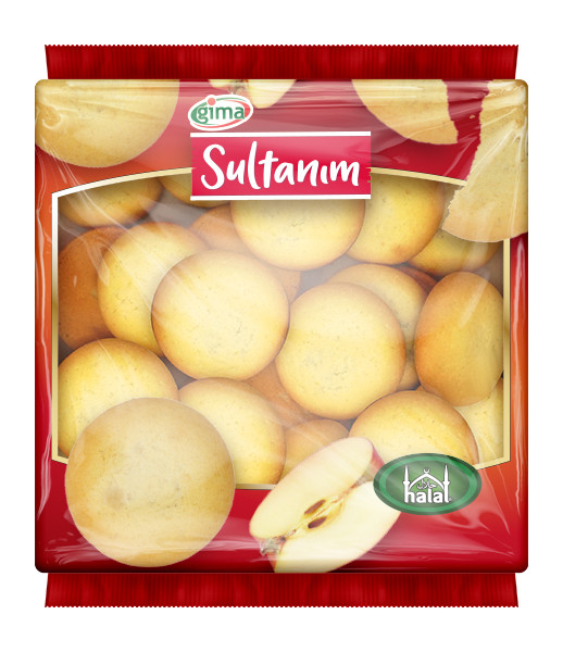 Sultanim Elmalim Biscuits 4x400g