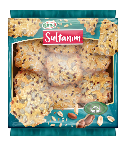 Sultanim Biscuit with Mix Seeds 1x400g