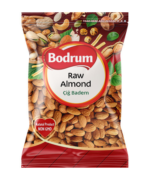 8Bodrum Almonds Raw 4x600g