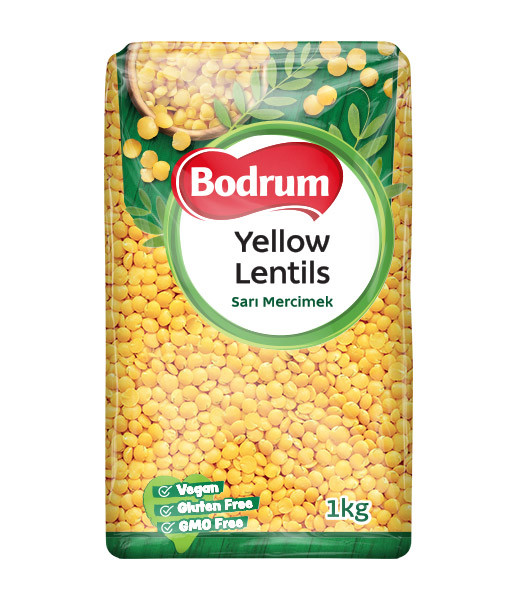 Bodrum Yellow Lentils  6x1kg