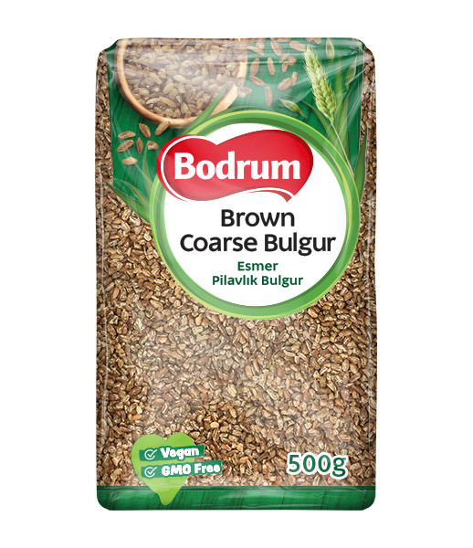 Bodrum Coarse Brown Bulgur (Esmer Pilavlik) 6x500g