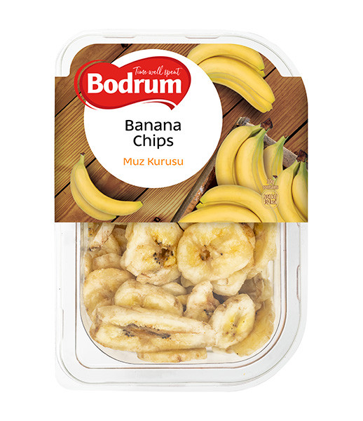 Bodrum Banana Chips (Tray) 6x200g