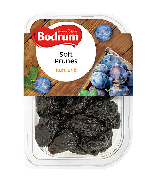 Bodrum Whole Prunes (Cekirdekli) (Tray) 6x250g