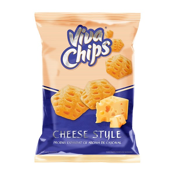 Crisps Viva with Cheese Flavour 20x100g