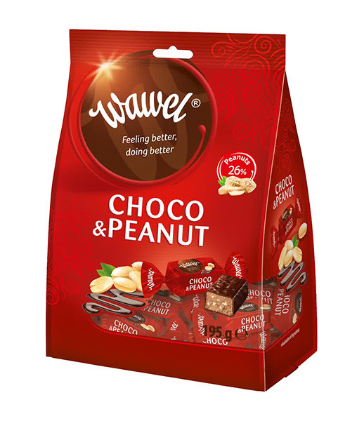 Wawel Choco Peanut 14x195g