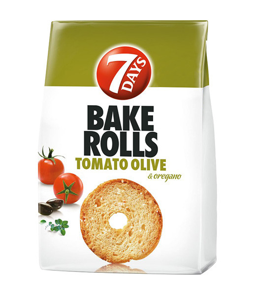 7Days Bake Rolls Tomato & Oregano 12x80g