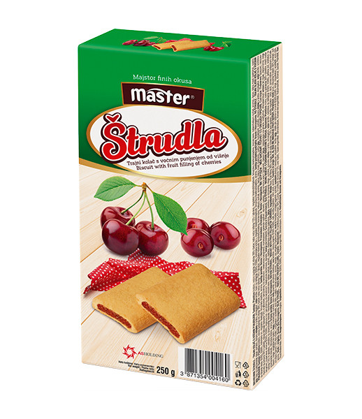 Master Strudel Cherry 12x250g