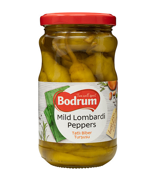 5Bodrum 370cc Mild Pepper Pickled 6x300g