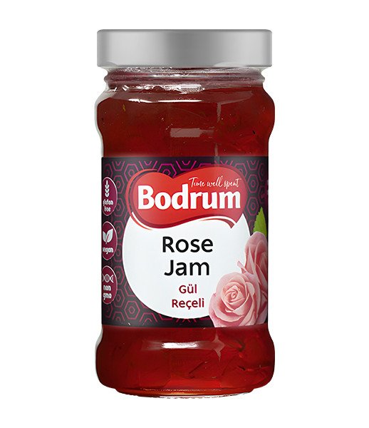 Bodrum Rose Jam 6x380g