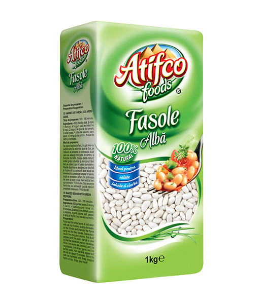 Atifco (Beans) Fasole Alba (small white beans ) 10x1kg