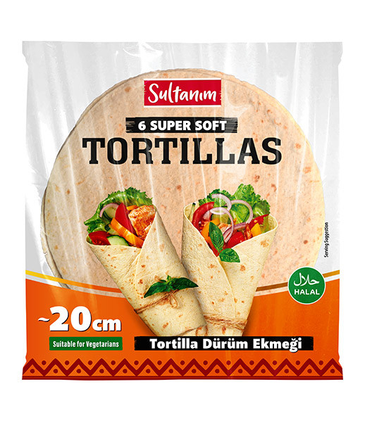 Sultanim Wheat Tortilla (6x20cm) 14x240g