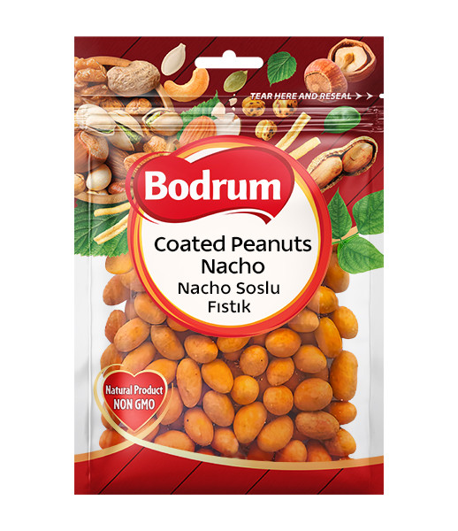 Bodrum Peanuts Coated Nacho 6x150g