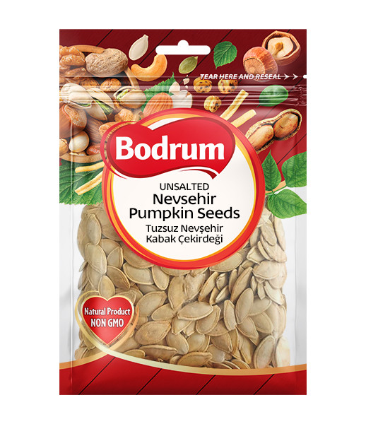 Bodrum Pumpkin Seeds Roasted Unsalted Nevsehir 6x150g