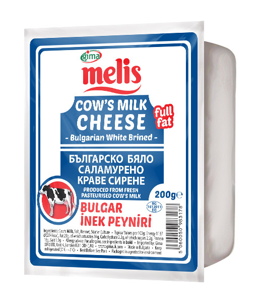 Melis Bulgarian Cow Cheese 10x200g