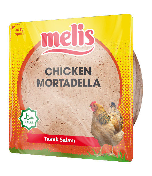 Melis Sliced Chicken Mortadella 12x200g