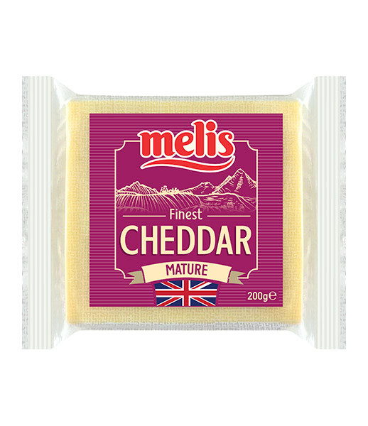 Melis Mature Cheddar 8x200g