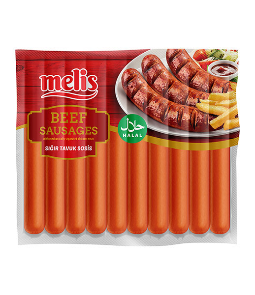 Melis Beef & Chicken Sausages 10x500g