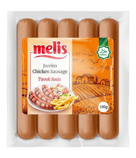 Melis Sausage Jumbo Chicken 12x500g