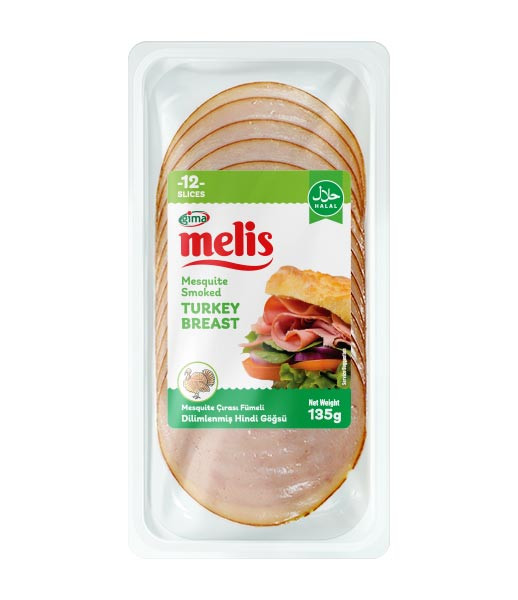 Melis Mesquite Smoked Turkey Breast 12x135g