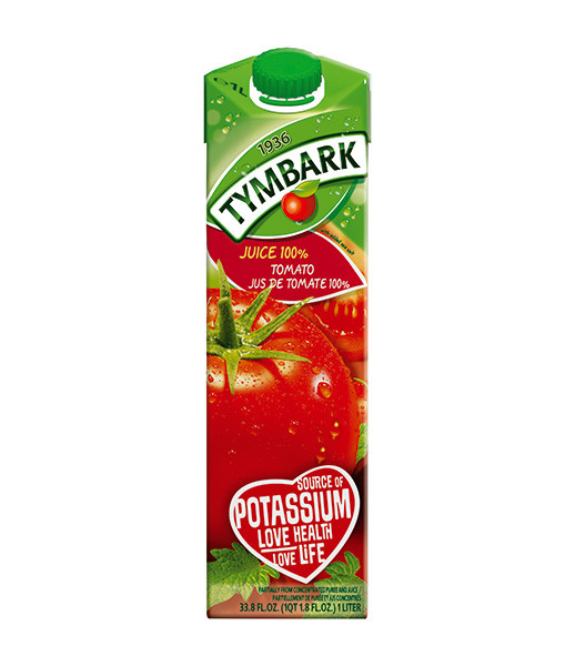 Tymbark 100% Pure Tomato Juice 12x1L