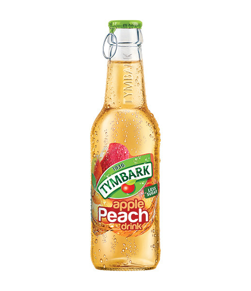 Tymbark Apple & Peach Drink (EO Glass) 24x250ml