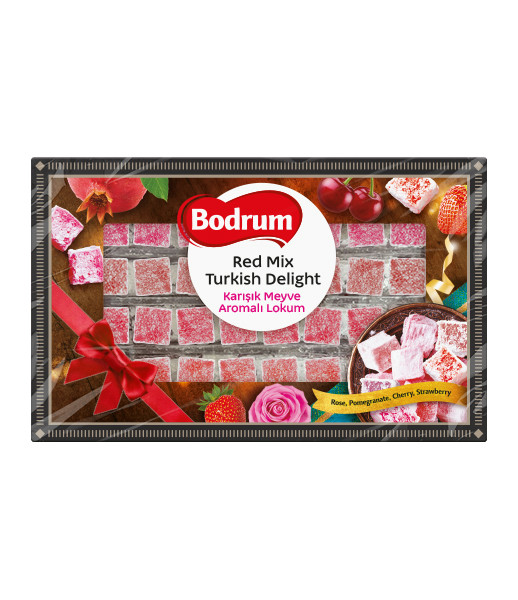 Bodrum Delight Lux Red Mix (Meyveli) 6x350g