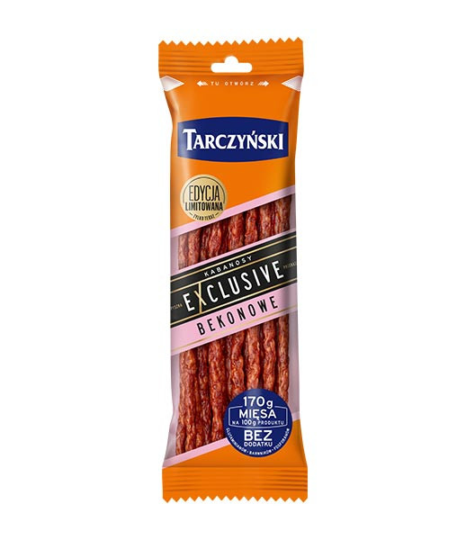 Tarczynski Exclusive Bacon Kabanos Sausage (18) 1x90g