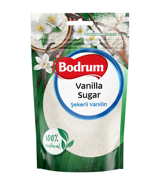 Bodrum Spice VANILLA Sugar (Sekerli Vanilya) (Sekerli Vanilya) 8x100g