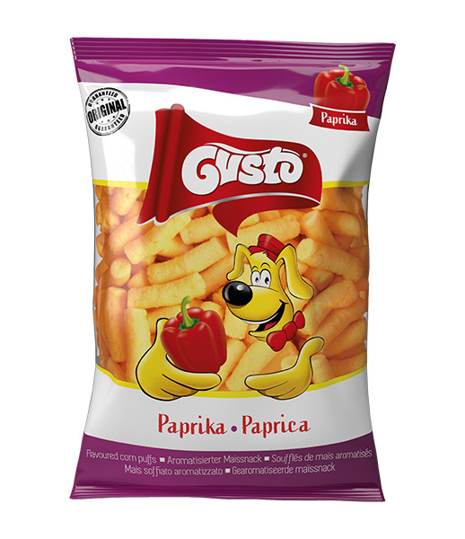 Gusto Pufuleti Paprika 9x80g