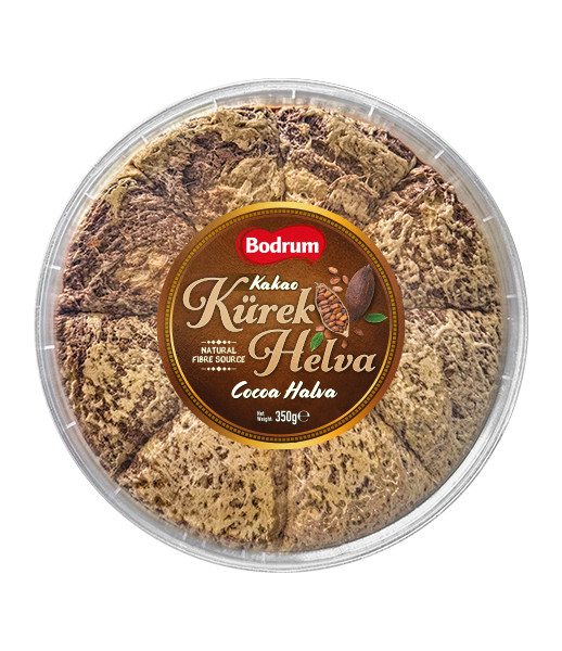 Bodrum Tahini Cocoa Kurek Halva 6x350g