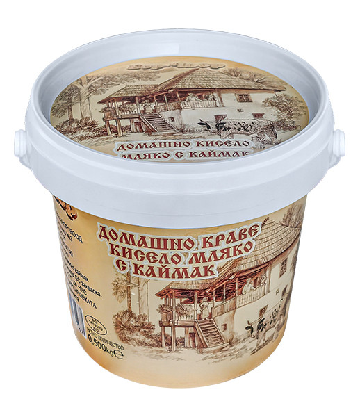 Borchvor Homemade Yogurt with Cream 4.5% 9x500g