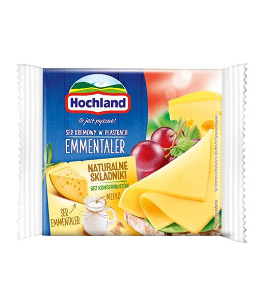 Hochland Slices Cheese Emmentaler 10x130g