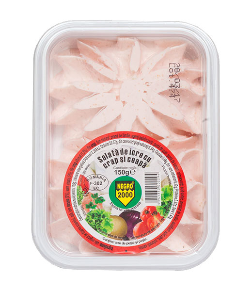 Negro 2000 Carp Roe Salad with Onion 12x150g