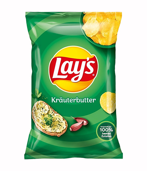 Lays Herb Butter 9x150g