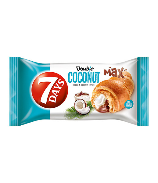 7Days Double Max Choco Coconut Croissant 4306912  20x80g