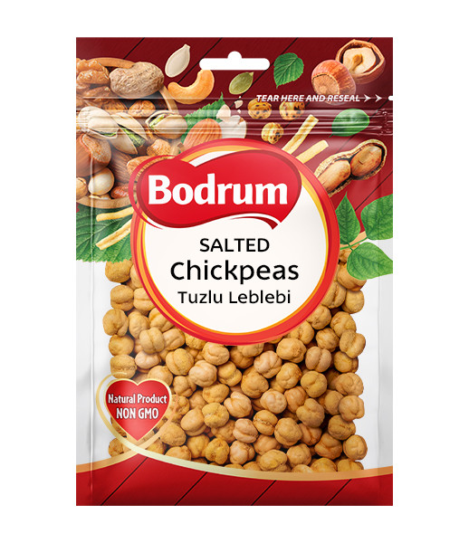 Bodrum Chickpeas Salted (Tuzlu Leblebi) 6x150g