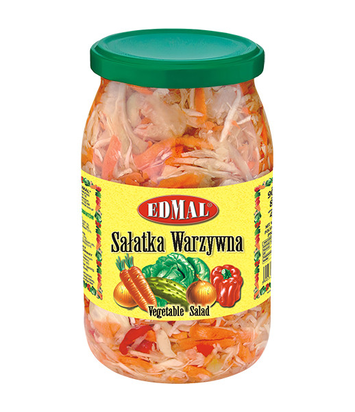 Edmal Vegetable Salad (Saatka Warzywna) 8x900g