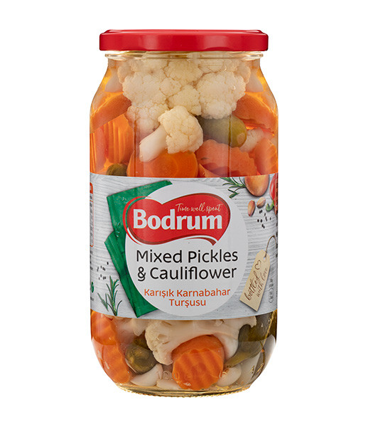 Bodrum 1000cc Cauliflower Mixed Pickles 6x940g