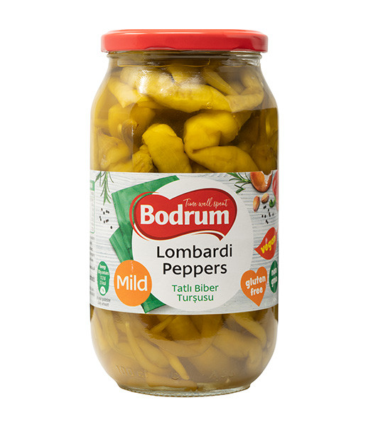 Bodrum 1000cc Mild Pepper Pickles 6x840g