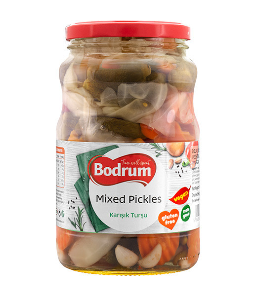 Bodrum 1700cc Mixed Vegetable Pickles 6x1600g