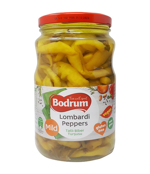 Bodrum 1700cc Mild Lombardi Peppers 6x1400g