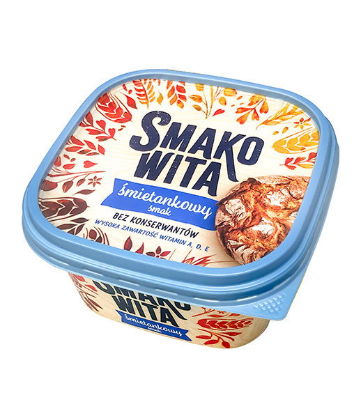 Smakowita Margarine with Cream (12) 1x450g