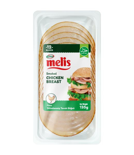 Melis Smoked Chicken Breast 12x135g